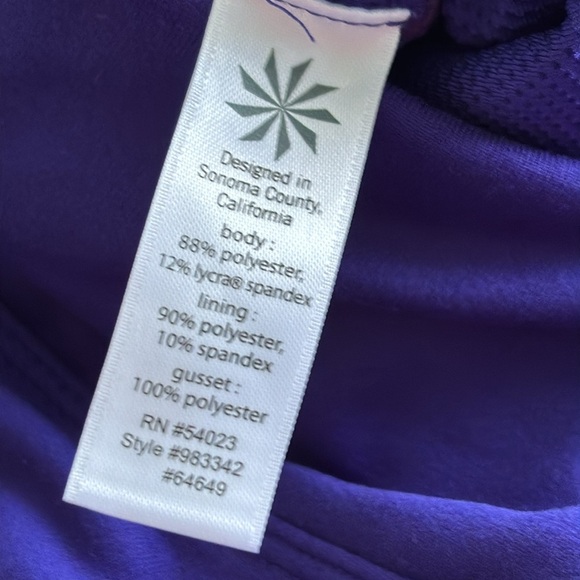 Athleta Tennis Skort Side Pleats Royal Blue Size Medium - Picture 7 of 7